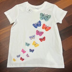 Hanna Andresson girls butterfly t shirt NWT